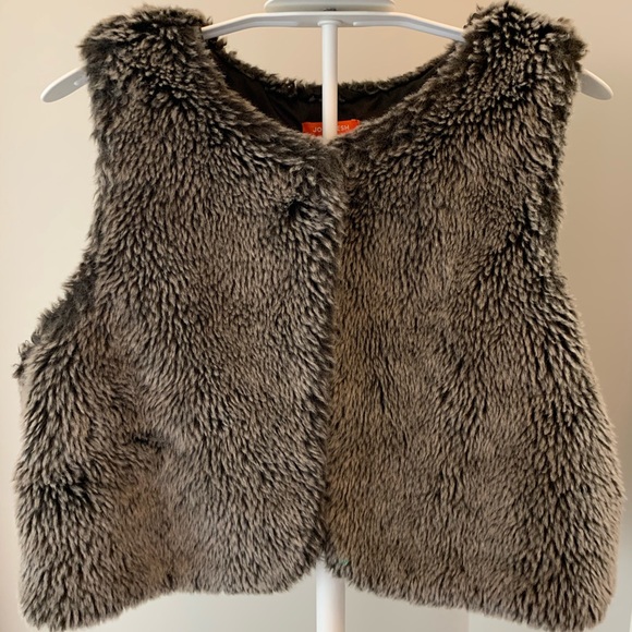 Faux fur kids vest - Picture 2 of 3